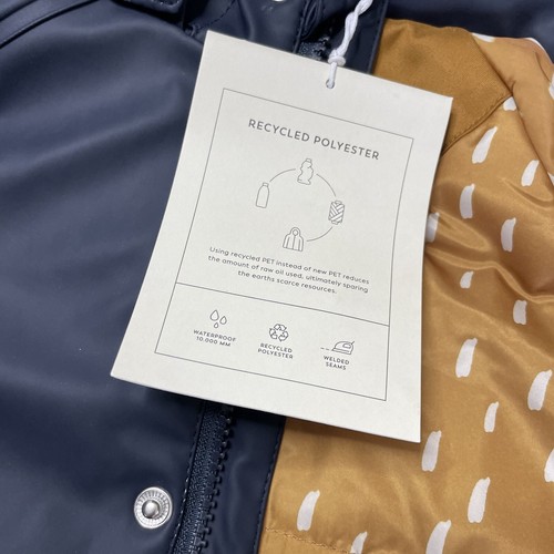 Liewood Rainwear Set Kids 4Y/5Y Blue Ivy Jacket Trouser w/padding Waterproof New - Picture 6 of 16