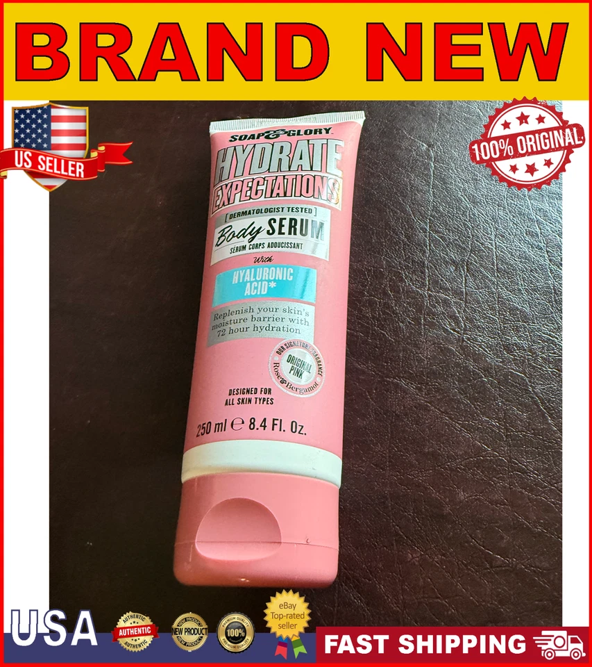 Suero corporal con ácido hialurónico Soap & Glory Hydrate Expectations 250 ml NUEVO Foto 2 de 2