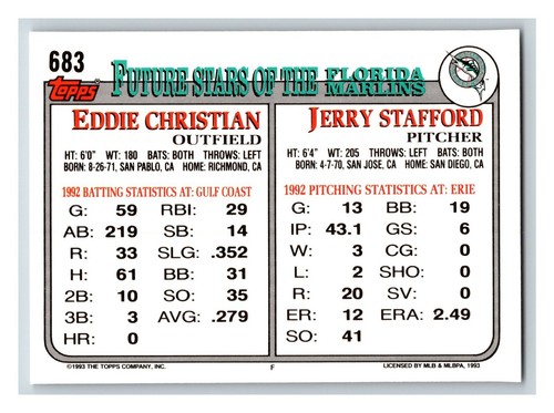1993 Topps GOLD - Pick One - Fill Your Set - #601-#825 - Picture 167 of 447