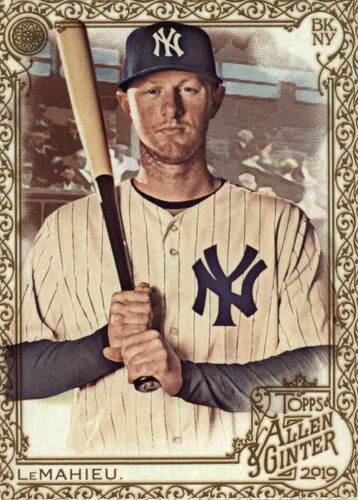 2019 Allen and Ginter Gold #266 DJ LeMahieu New York Yankees  BX 50A - Picture 1 of 2