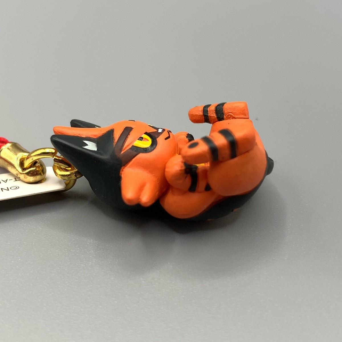 Torracat Pokemon Mini Figure Strap Nintendo Japan Anime