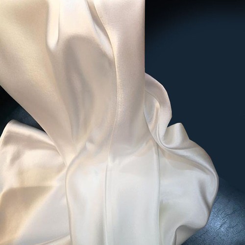 Damen-Satin-Langkleid Mit V-Ausschnitt Ärmellos Lockerer Rock Schickes | - Picture 4 of 21
