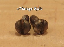 2 AGED switch SLOTTED slot mounting SCREWS fit Fender 52 Tele Nocaster RELIC