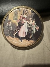 Vintage Yadley London Brass Powder Compact