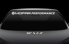 Mopar Performance Windshield Banner Pentastar Many Colors To Choose From