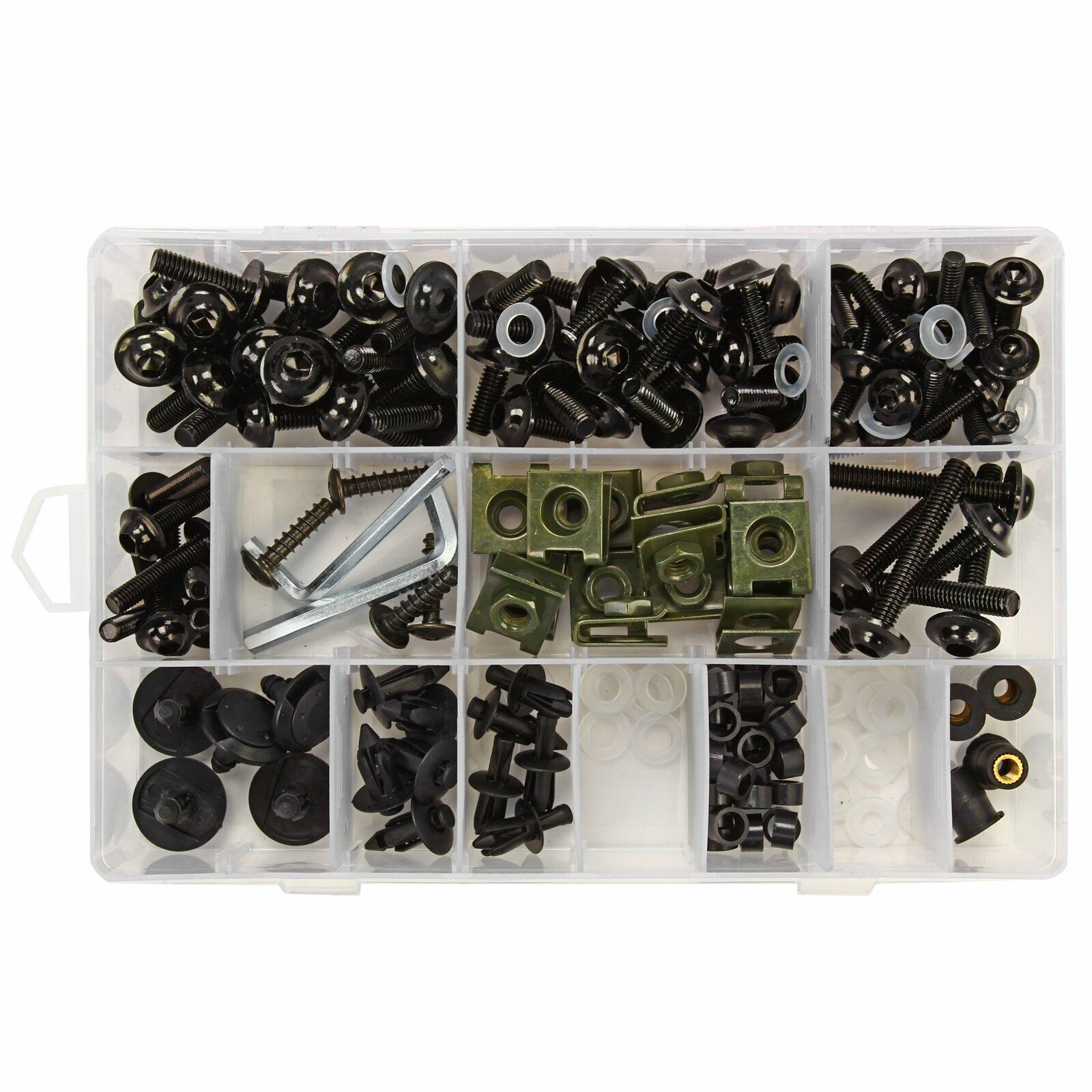 Complete Fairing Bolts Screws Kit for Suzuki GSXR600 GSXR750 1000 GSX1300R SV650 image