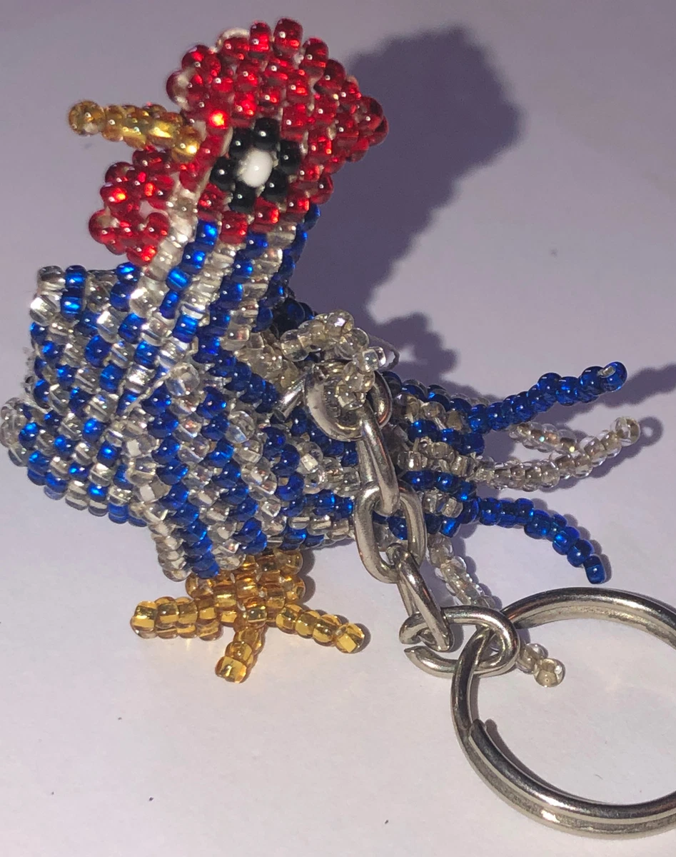 Beaded key chain sale