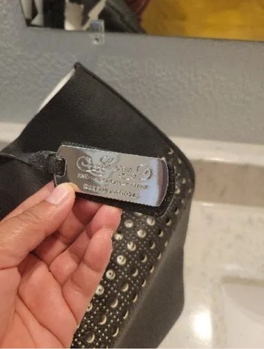 Ralph Lauren Leighton Shopper Tote with Matching Wristlet Black - Picture 3 of 15