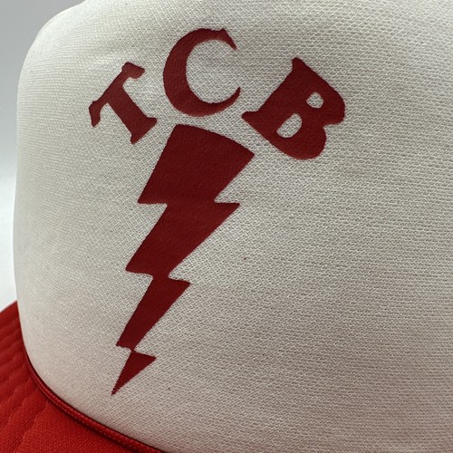 Sombrero de Colección “Elvis Presley” Cuidado de Negocios TCB Logo Rojo/Blanco SnapBack - Imagen 2 de 15