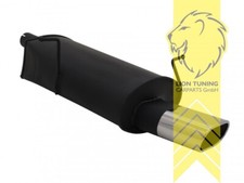 Sportauspuff Endschalldämpfer für BMW 3er E46 Limousine Coupe Touring 75 x 135mm