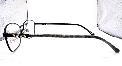 Bulova SILVERDALE Schwarz 52-16-135 Damen Metall Cateye Brille Brillengestell - Bild 4 von 6