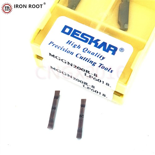 DESKAR 10P MGGN200R-8 LF6018 Nut Hartmetall Klinge CNC Metall Drehmaschine Werkzeug MGEHR - Bild 2 von 6