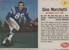 1962 Post Gino Marchetti #81