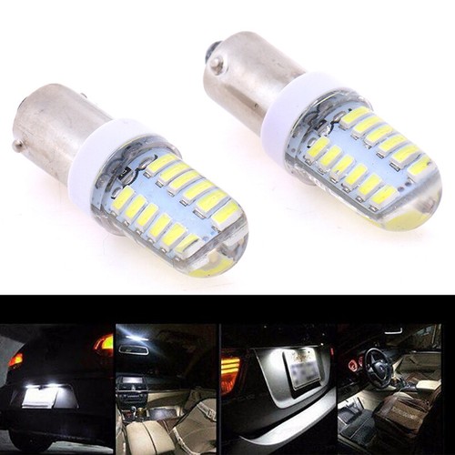 2X BA9S T11 T4W 3014 24SMD 12V LED Car Side Light Bulbs Interior Lamps White_ j9 - Picture 12 of 12