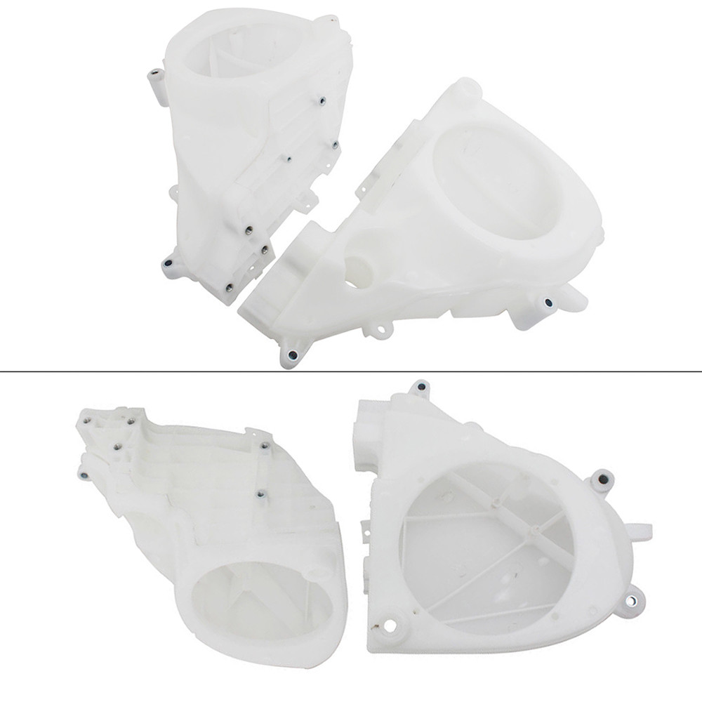 Chrome Batwing Fairings 5.25 Mesh Speaker Grills For Harley Touring 1997-2013 Models