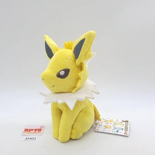 Jolteon J402 Pokemon I Love Eevee Banpresto 2013 Plush 6" TAG Toy Doll Japan - 第 3/17 張圖片