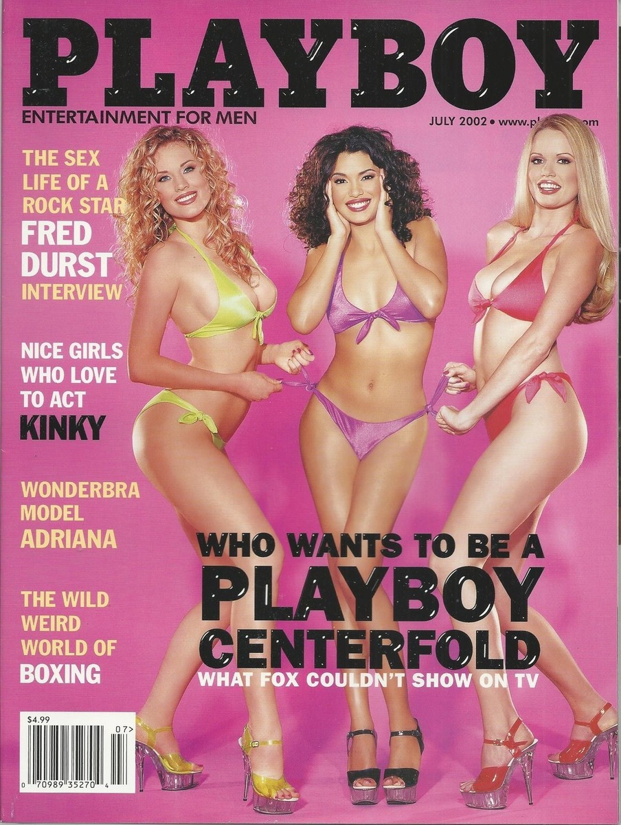 PLAYBOY~JULY 2002~WHO WANTS TO BE A PLAYBOY CENTERFOLD