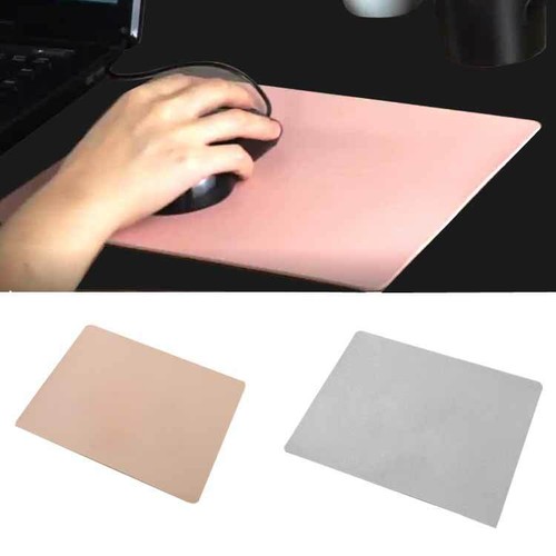 Office Mouse Mat Mouse Pad 21cm x 26cm Color: sliver/pink - Picture 1 of 14
