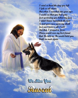 german shepherd memorial gifts