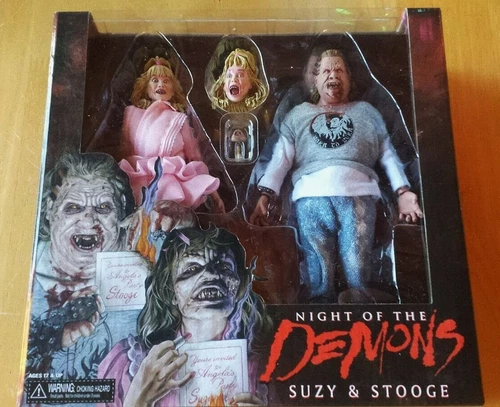 Night of the Demons SUZY & STOOGE 2-Pack Figure Set -NECA/Scream Factory - New