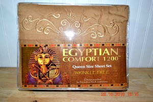 Egyptian Comfort Soft 1200 Classic Queen Sheet Set 4pc Bronze Gold