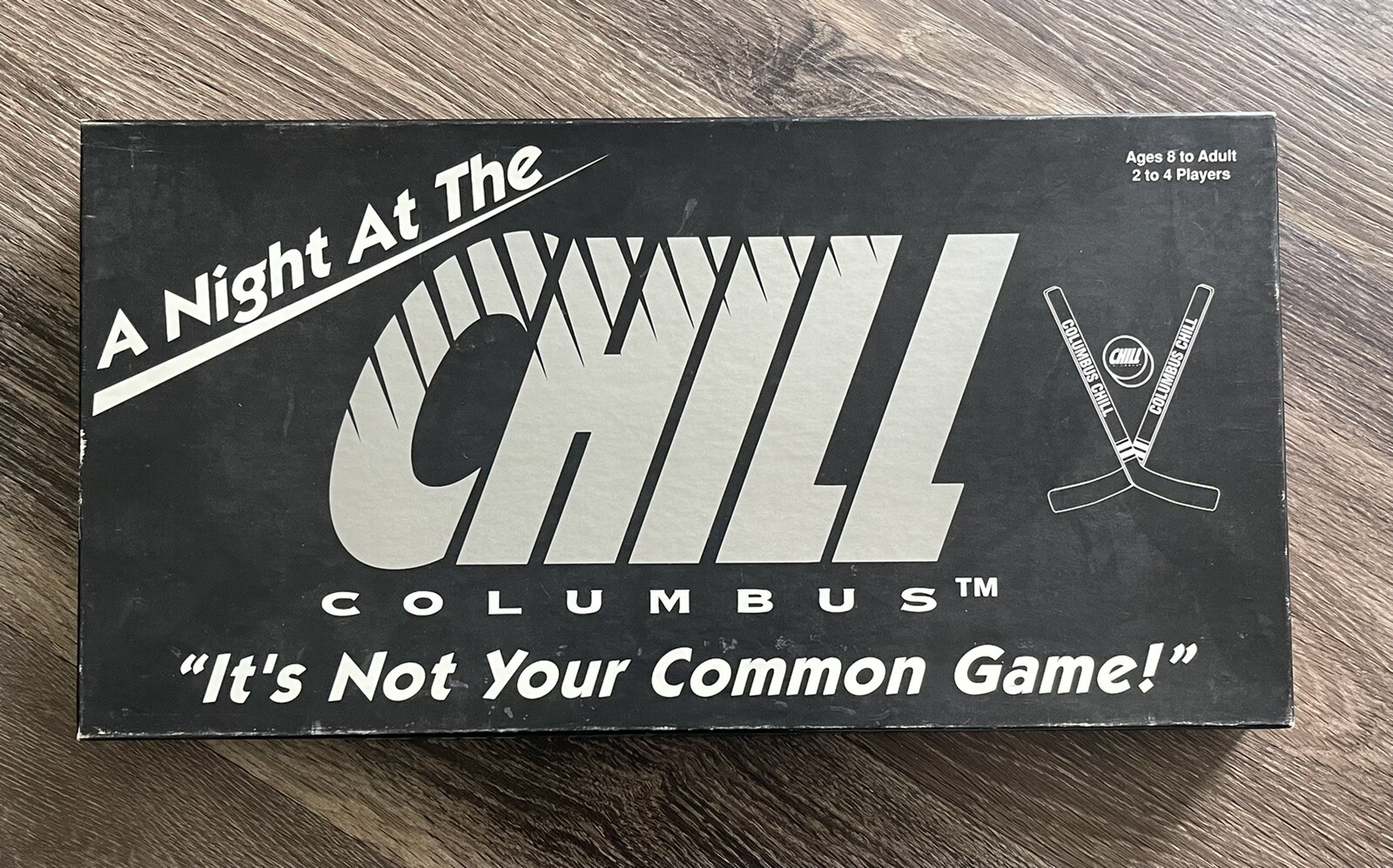 Vintage 90s ECHL Ohio Columbus Chill Hockey Fan Board Game Complete EUC Rare