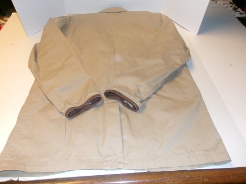 Madison Creek Travel Jacket Mens M Brown Shooter Safari Hiking Hidden Pocket - Picture 9 of 9