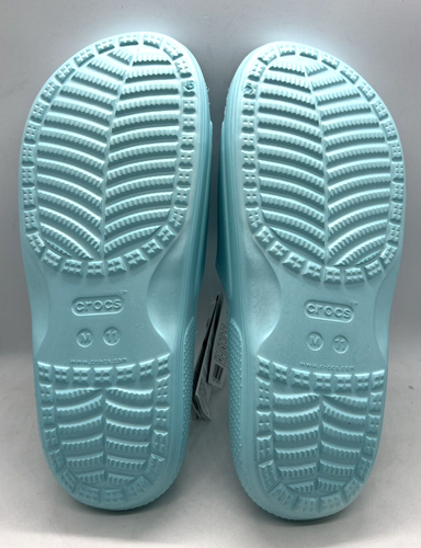 Crocs Classic Slide Sandals Men's Size 11 Ice Blue NEW - Picture 14 of 15