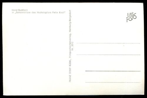 HORST BUCHHOLZ 1950s German Film Actor. Real Photo Postcard - Picture 2 of 2