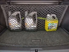 Rear Trunk Envelope Style Cargo Net for VW GOLF SPORTWAGEN 2010-2020 ALLTRACK