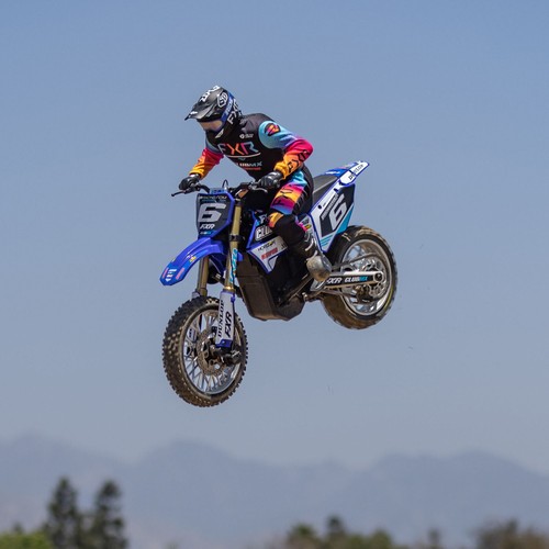 NEW Losi LOS06000T2 1/4 Promoto-MX Motorcycle RTR, FXR Blue FREE US SHIP - Picture 11 of 12