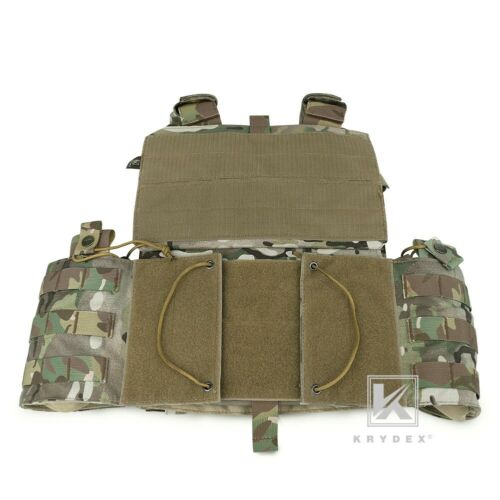 Krydex LBT-6094A Plattenträger taktische Körperpanzerung MOLLE Weste mit Magazinbeutel - Bild 3 von 19