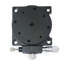 CNC Manual rotating workbench 90mm Precision displacement platform RS90-L