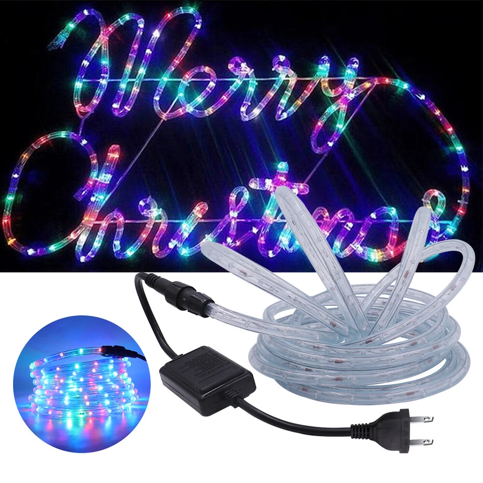 Tubo Luminoso LED Flessibile per Esterna Interna Fiabe Natale,Matrimonio Vacanze - Immagine 4 di 4