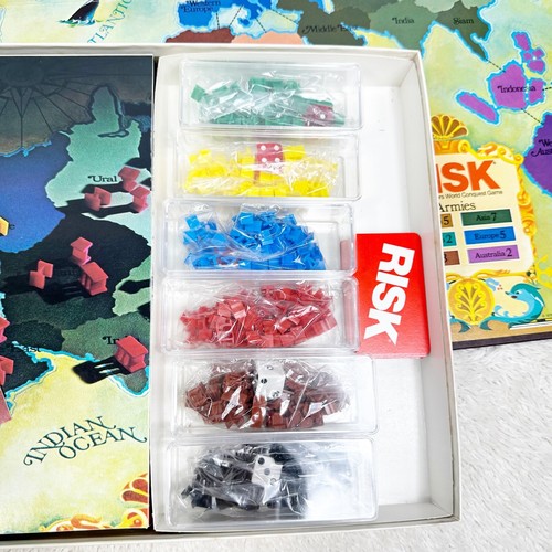 Vintage 1980 Parker Bros RISK Welteroberung Brettspiel 100 % KOMPLETT mit Handbuch - Bild 4 von 6