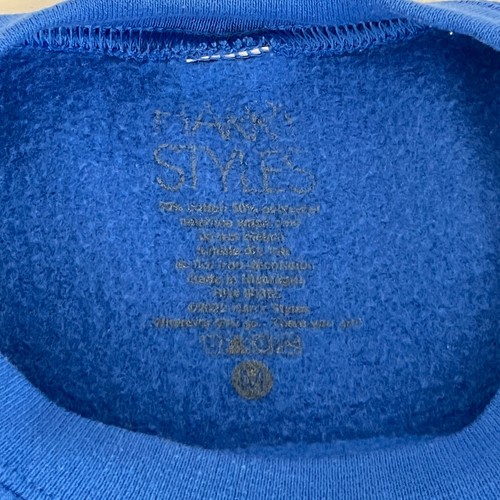 Harry Styles Love On Tour Soup Letter Blue Crew Neck Sweatshirt Gr. M Blau - Bild 6 von 7