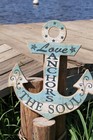 1-LOVE ANCHORS THE SOUL Wall Hanging,Nautical Decor,Anchors,All Occasion Gift