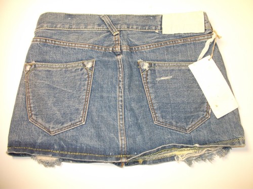 Loomstate 100% Organiz Cotton 5 Pocket Denim Mini Skirt Sz 27 NWT $220 - Picture 6 of 6