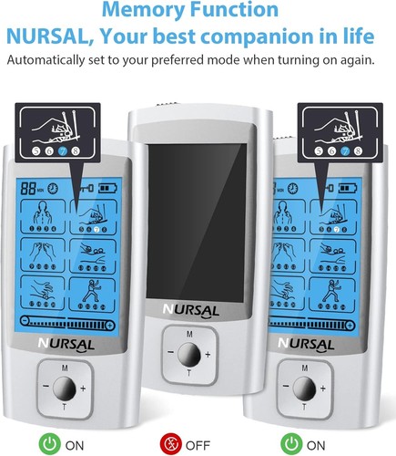 24 Modes Tens Unit Muscle Therapy Pain Relief Stimulator Machine Pulse Massager - Picture 3 of 8