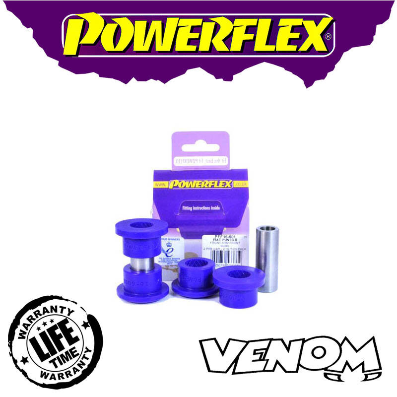 Powerflex Front Arm Front Bushes Fiat Punto 99-05 PFF16-601 Korzystna, bezpłatna wysyłka