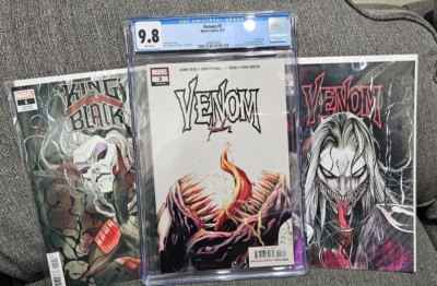 Venom #3, 1st App of Knull Ultimate Bundle - Venom #27 & King in Black #1