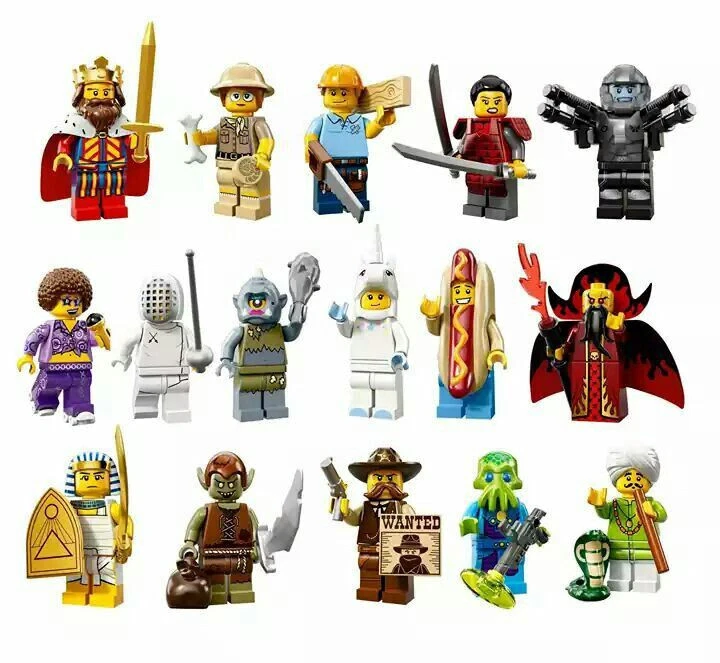 LEGO Minifigures Series 13 Complete Set Full Samurai Goblin New 