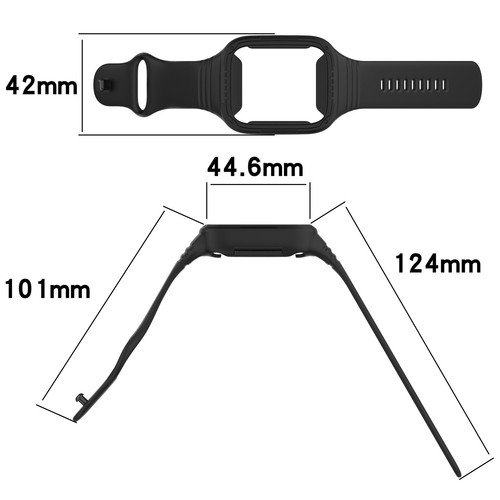 Watch Strap Watch Protective Case Watch Case for Redmi Watch 3 Youth/Lite/Active - Picture 3 of 20
