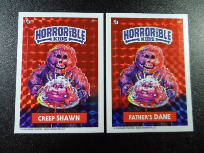 SP Foil Creepshow Stephen King Father's Day Horrorible Kids Card GPK Spoof