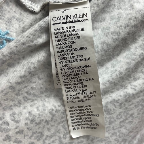Calvin Klein Sleepwear Animal Print Racerback Sleeveless Tank Top Size Small - Picture 5 of 5