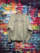 90s Vintage Nature Sweatshirt Butterfly Large