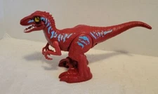Robo Alive Rampaging Red Raptor Action Figure 17.5" L, 9.5" T, 5.5" W