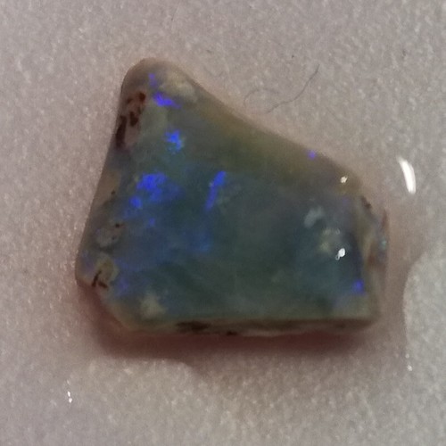 Impressive 4.35CTS Semi Black CRYSTAL OPAL ROUGH Lightning Ridge - Bild 3 von 5