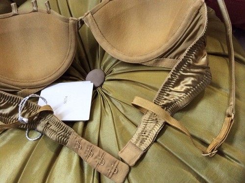 La Perla Graphique Couture Push Up Yellow Bra with Boning Sz.36B. - Picture 10 of 12
