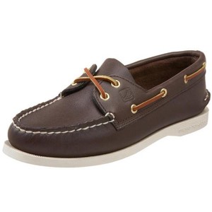 sperry top sider auhentic original mens brown boat shoes 0195115 size 15 boat shoes